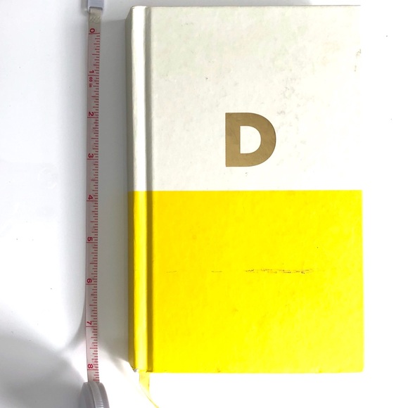♥️ NEW! BRAND NEW DESIGNER NOTE BOOK INTIAL “D” - Picture 1 of 5